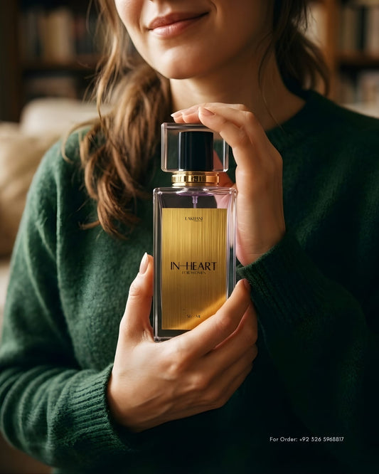 IN HEART FOR WOMEN LUXURY- EDP 50 ML. Touch of Jasmine,Vanilla, Lavender and Citrus.