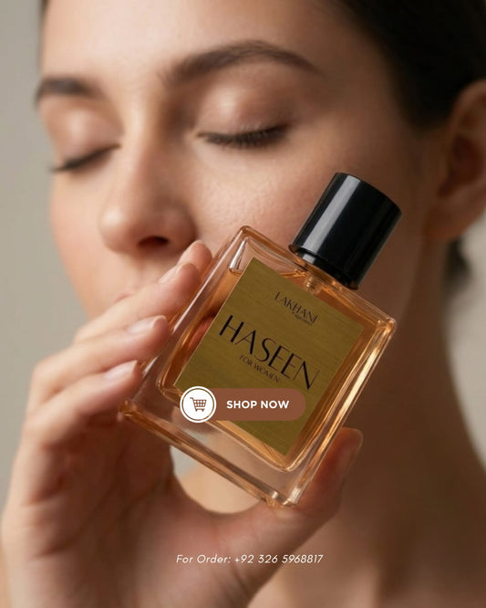 HASEEN FOR WOMEN – PREMIUM LONG-LASTING EDP- 50 ML with Fresh, Clean, Woody, Slightly Floral notes