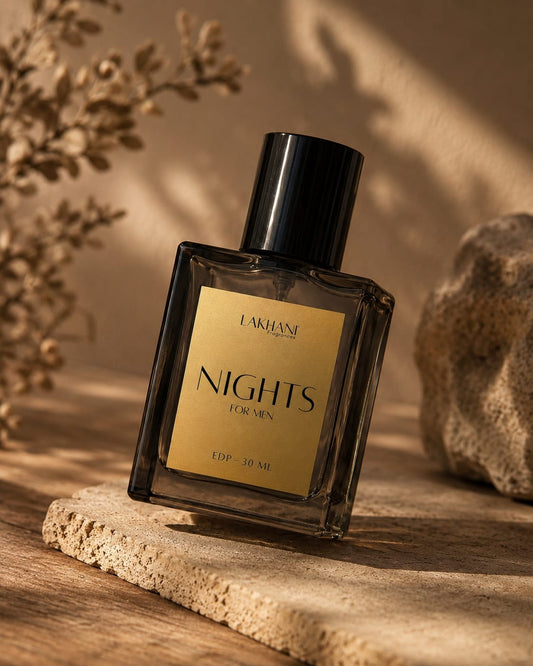 NIGHTS FOR MEN EDP-30 ML, With Soft, Fruity Oceanic Feel Notes.