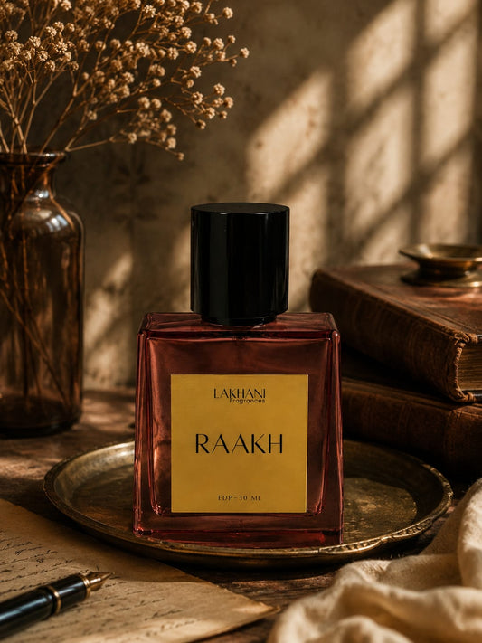 RAAKH FOR MEN AND WOMEN (UNISEX)  EDP-30 ML, Impression of Gucci Rush, has Spicy, Woody, Creamy and  Amber notes