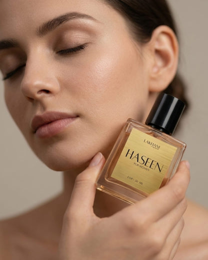 HASEEN FOR WOMEN – PREMIUM LONG-LASTING EDP-30 ML With Fresh, Clean, Woody, Slightly Floral notes