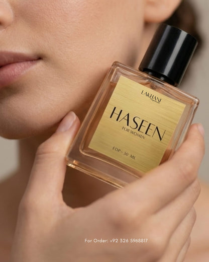 HASEEN FOR WOMEN – PREMIUM LONG-LASTING EDP-30 ML With Fresh, Clean, Woody, Slightly Floral notes