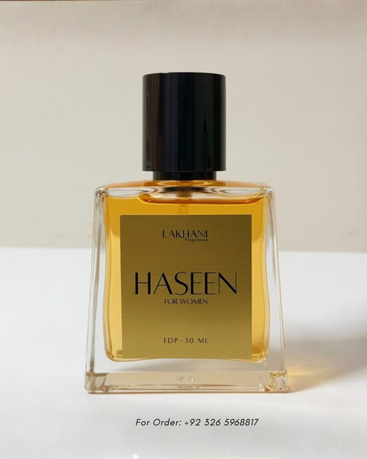 HASEEN FOR WOMEN – PREMIUM LONG-LASTING EDP-30 ML With Fresh, Clean, Woody, Slightly Floral notes