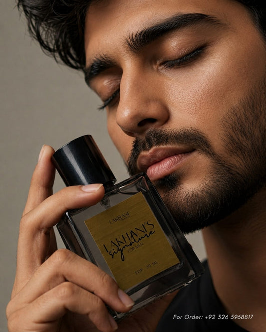 LAKHANI'S SIGNATURE FOR MEN EDP-30 ML With Fresh Sweet, Woody or Masculine Fragrance