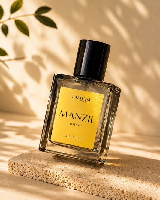 MANZIL FOR MEN EDP-30 ML, Blend of Oud, Fresh, Fruity, Woody and Soft Notes.