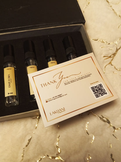 DISCOVERY BOX EDP 5 ML EACH (TOTAL 25 ML)